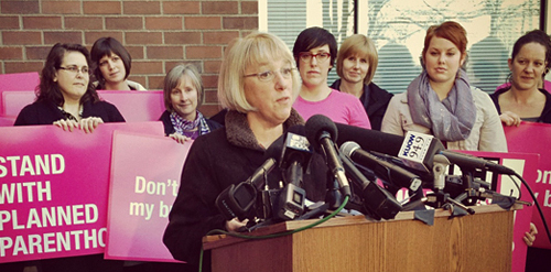Fight for Women's Health - I Stand With Planned Parenthood