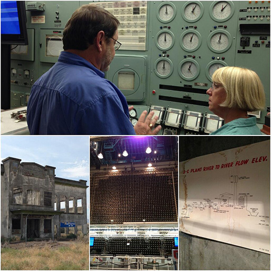 Touring Hanford, B Reactor National Historic Landmark - August 2013