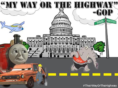 "MyWay or the Highway" - GOP