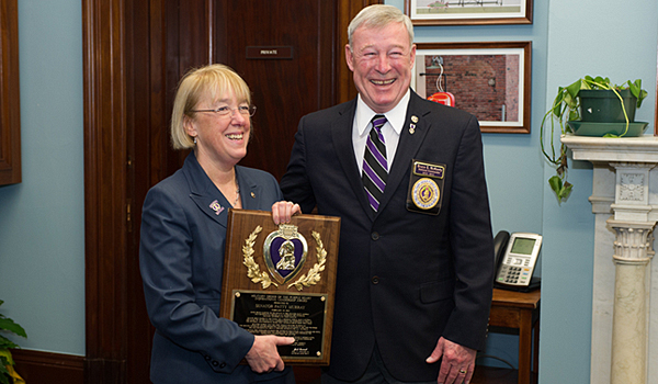 Senator Murray Honored by Military Order of the Purple Heart